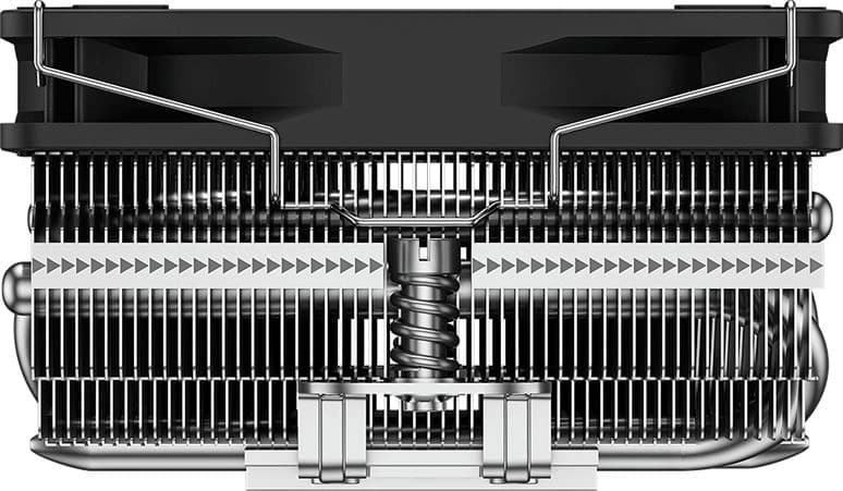 Устройство охлаждения(кулер) PcCooler RC400-53 Soc-AM5/AM4/1200/1700/1851 серебристый/черный 4-pin 31.2dB Al+Cu 130W Ret (RC400-XXNWXX-GL) - фото 5