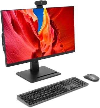 Моноблок Digma Pro Vision 23.8" Full HD i5 1235U (1.3) 16Gb SSD512Gb Iris Xe CR Windows 11 Pro Eth WiFi BT 90W клавиатура мышь Cam черный 1920x1080 - фото 5