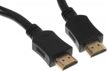 Кабель аудио-видео Buro BU-HDMI-v1.4-5M-FF HDMI (m)/HDMI (m) 5м. феррит.кольца позолоч.конт. черный - фото 2