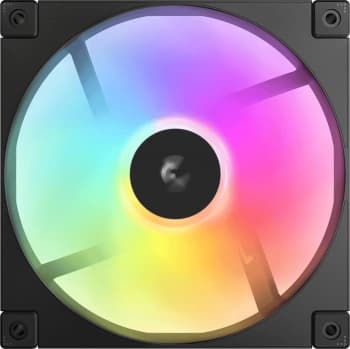 Вентилятор для корпуса Deepcool FD14 ARGB 140х140x25 черный 4-pin 25.6дБ (R-FD14-BKAPN1-G) Ret - фото 2
