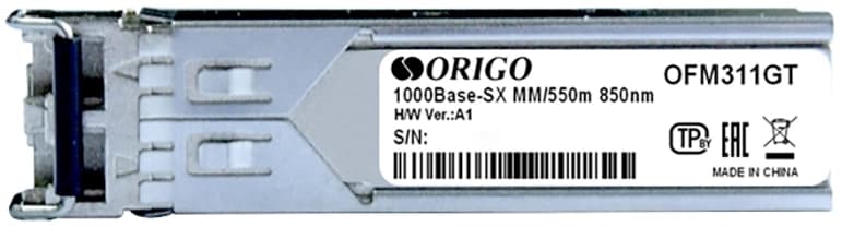 Трансивер Origo OFM311GT оптич. SFP MM duplex 1Гбит/с Tx:850нм до 0.55км (OFM311GT/A1A) - фото 4
