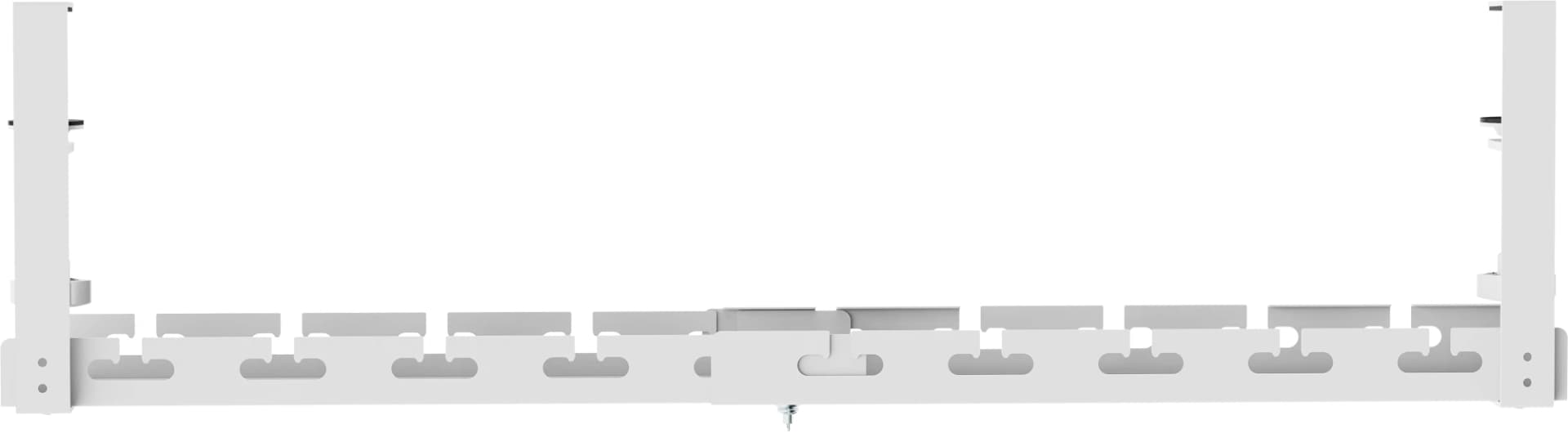 Кабель-канал Cactus CS-CM-700-1WT CS-CM-700-1 для столов 72.8x13x19см белый - фото 4