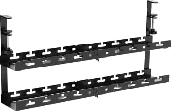 Кабель-канал Cactus CS-CM-700-2BK CS-CM-700-2 для столов 72.8x13.5x34.2см черный - фото 2