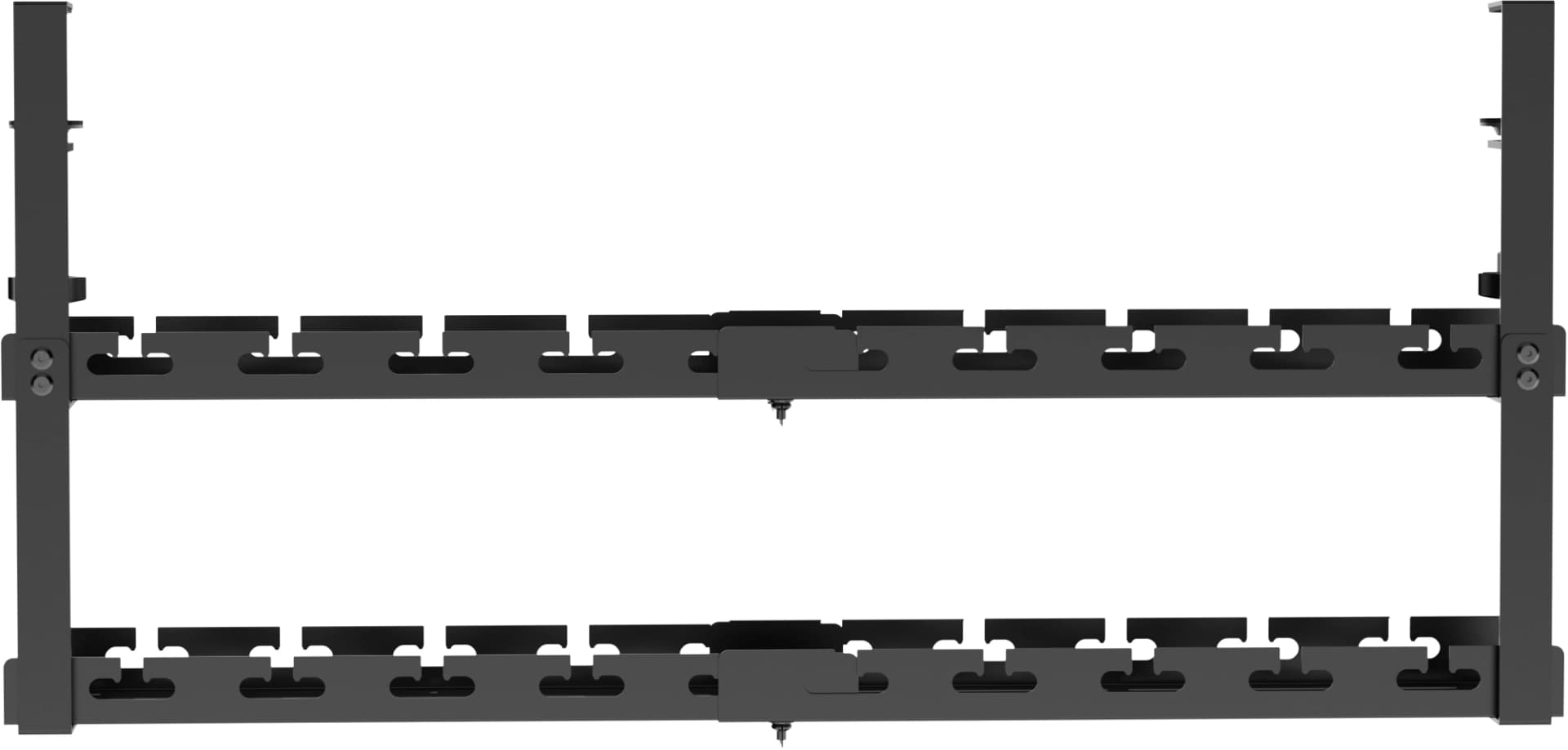 Кабель-канал Cactus CS-CM-700-2BK CS-CM-700-2 для столов 72.8x13.5x34.2см черный - фото 4