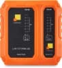 Тестер кабельный Lanmaster LAN-TST-WRM-300 оранжевый/черный - фото 3