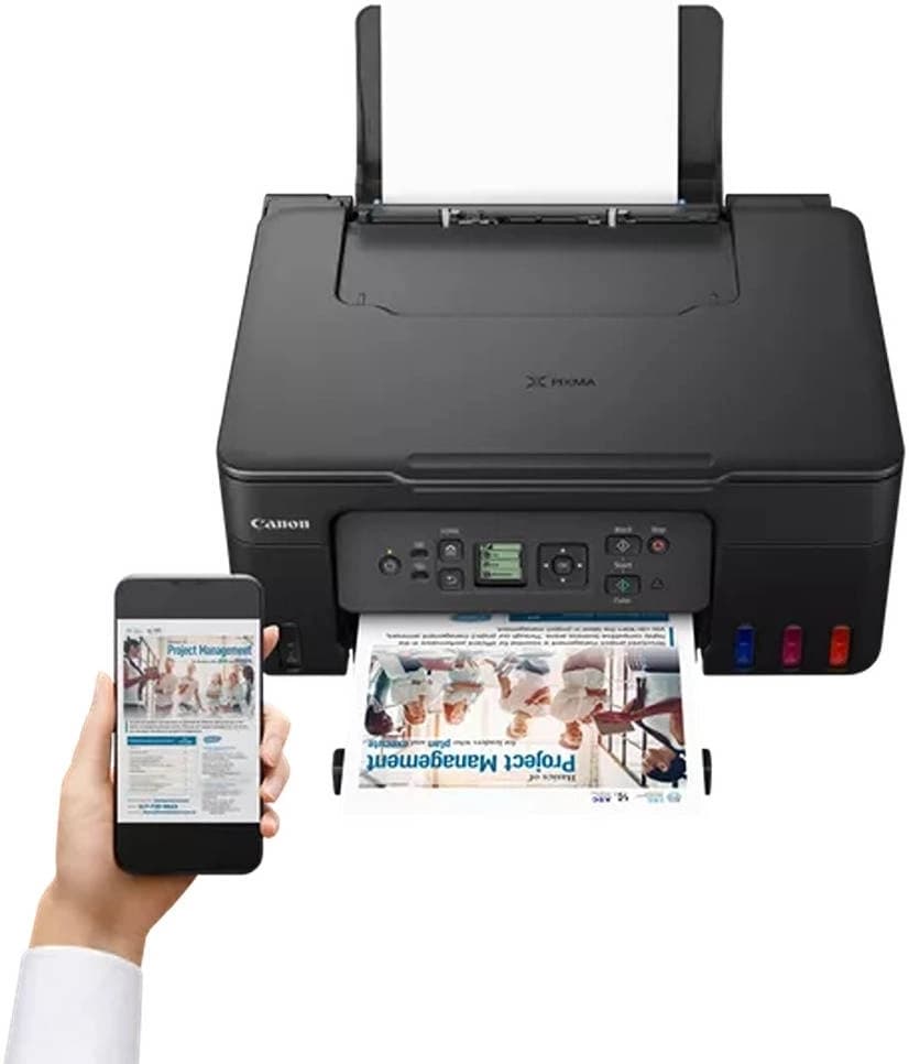 МФУ струйный Canon Pixma G3470 (5805C029 / 5805C009) A4 WiFi черный - фото 5