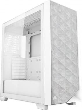 Корпус PcCooler C3D510 WH белый без БП ATX 8x120mm 5x140mm 2xUSB3.0 audio bott PSU - фото 2