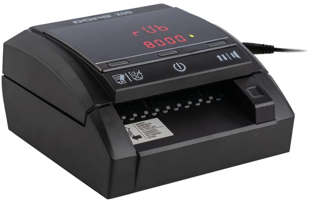 Детектор банкнот Dors 200 MULTI автоматический (FRZ-053201) - фото 4