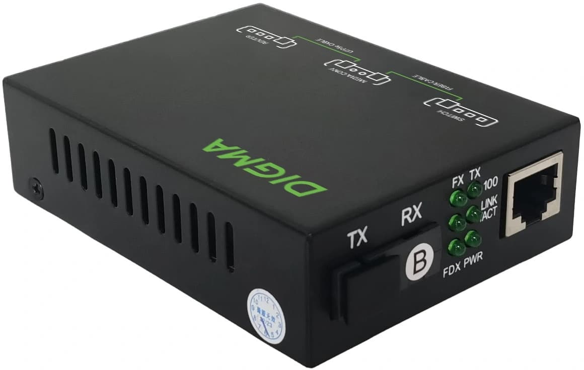 Медиаконвертер Digma DMC-1F53-20B - фото 3