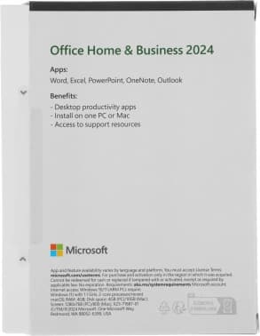 Офисное приложение Microsoft Office Home and Business 2024 English Medialess (EP2-06638) - фото 5
