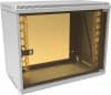 Шкаф коммутационный Suprlan ТВЛ-9U-600-350-СР (05-1090) настенный 9U 600x350мм пер.дв.стекл направл.под закл.гайки RAL 7035 285мм 15кг 500мм металл - фото 3