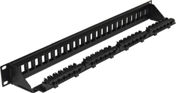 Патч-панель наборная Lanmaster LAN-PPN24OK-UTP 19" 1U 24xRJ45 UTP - фото 2