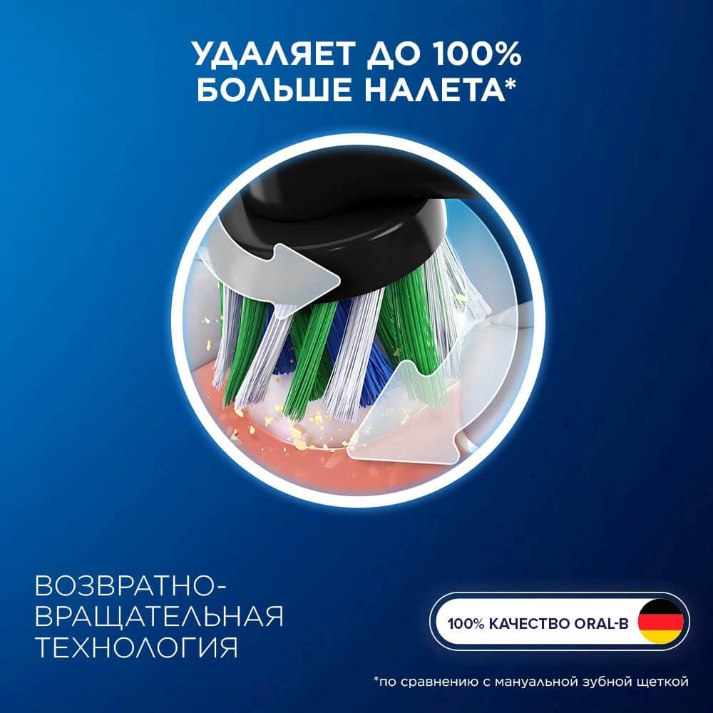 Насадка для зубных щеток Oral-B Cross Action (упак.:6шт) - фото 5