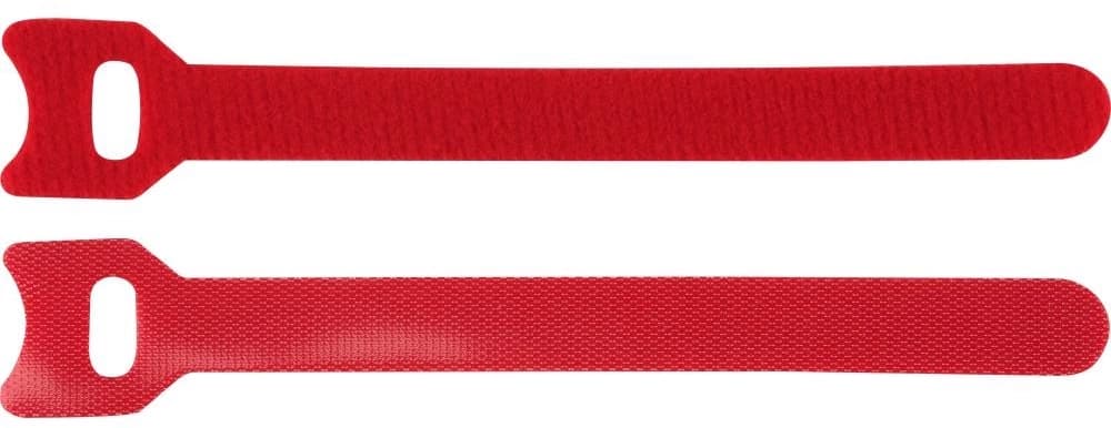 Хомут-липучка Lanmaster LAN-VCM125-RD 125x12мм (упак:20шт) нейлон/полиэтилен внутри помещений красный - фото 4