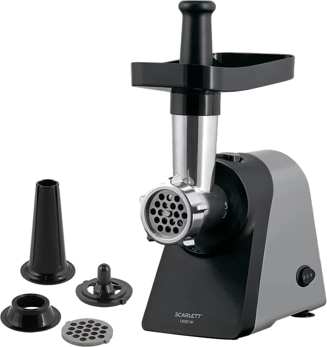 Мясорубка Scarlett SC-MG45S76 1800Вт серый/черный