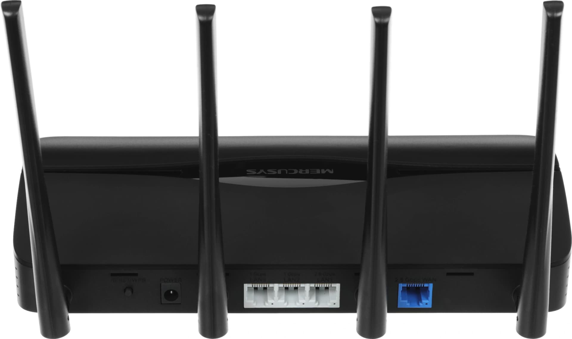 Роутер беспроводной Mercusys MR27BE BE3600 100/1000/2500BASE-T черный - фото 3