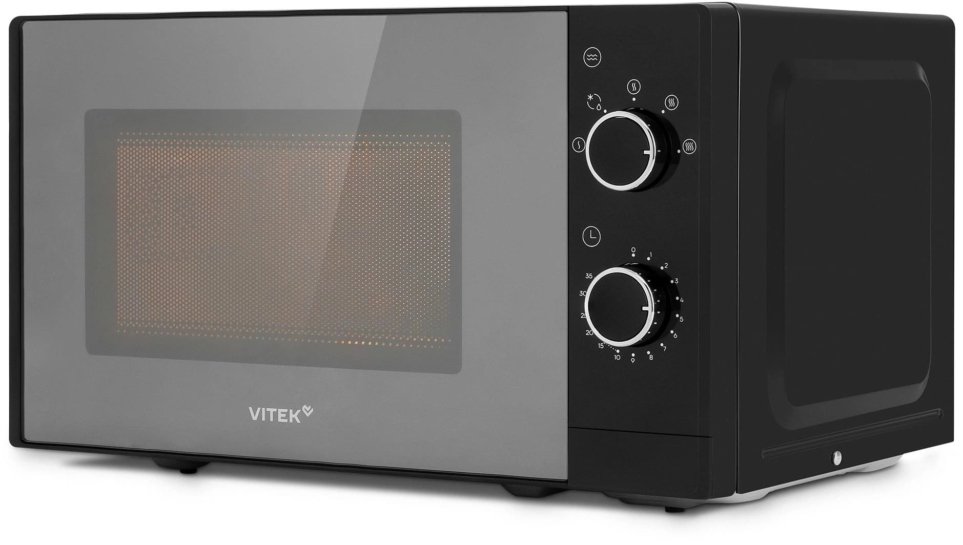 Микроволновая Печь Vitek VT-MW2020 20л. 700Вт черный/хром - фото 4