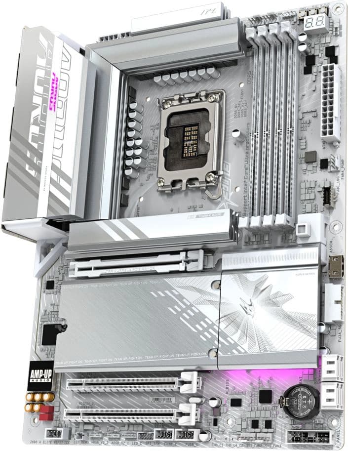Материнская плата Gigabyte Z890 AORUS ELITE WIFI7 ICE Soc-1851 Intel Z890 4xDDR5 ATX AC`97 8ch(7.1) 2.5Gg RAID+DP - фото 3