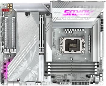 Материнская плата Gigabyte Z890 AORUS ELITE X ICE Soc-1851 Intel Z890 4xDDR5 ATX AC`97 8ch(7.1) 2.5Gg RAID - фото 2