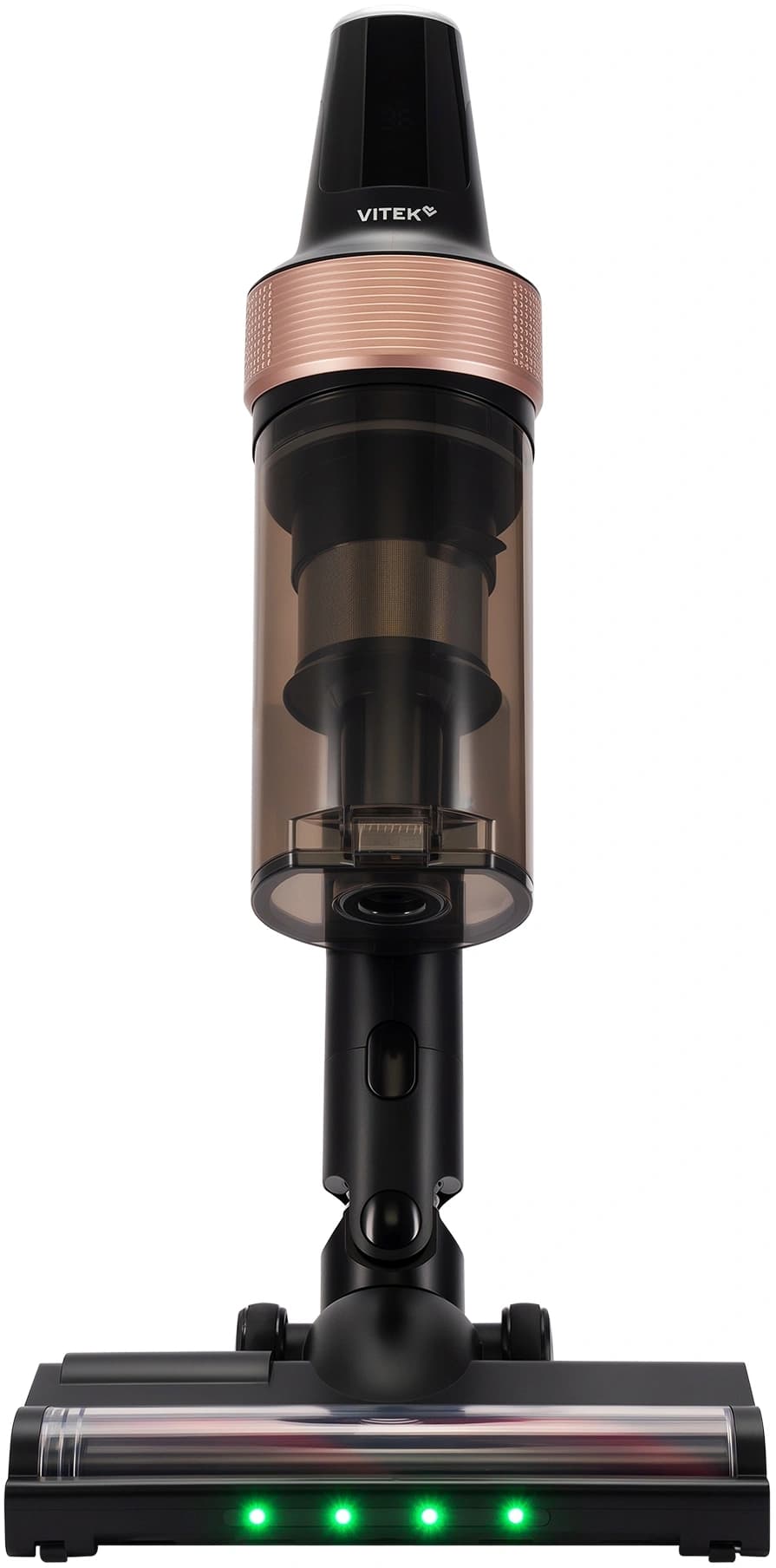 Пылесос Vitek VT-CLS01AQUA 450Вт черный/медный