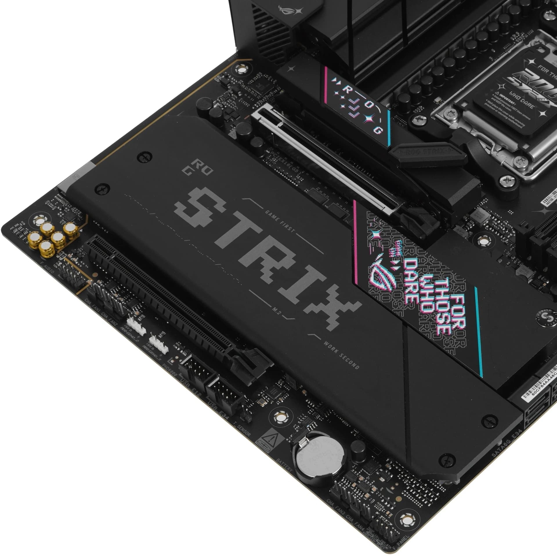Материнская плата Asus ROG STRIX B850-E GAMING WIFI Socket AM5 AMD B850 4xDDR5 ATX AC`97 8ch(7.1) 2.5Gg RAID+HDMI+DP - фото 4