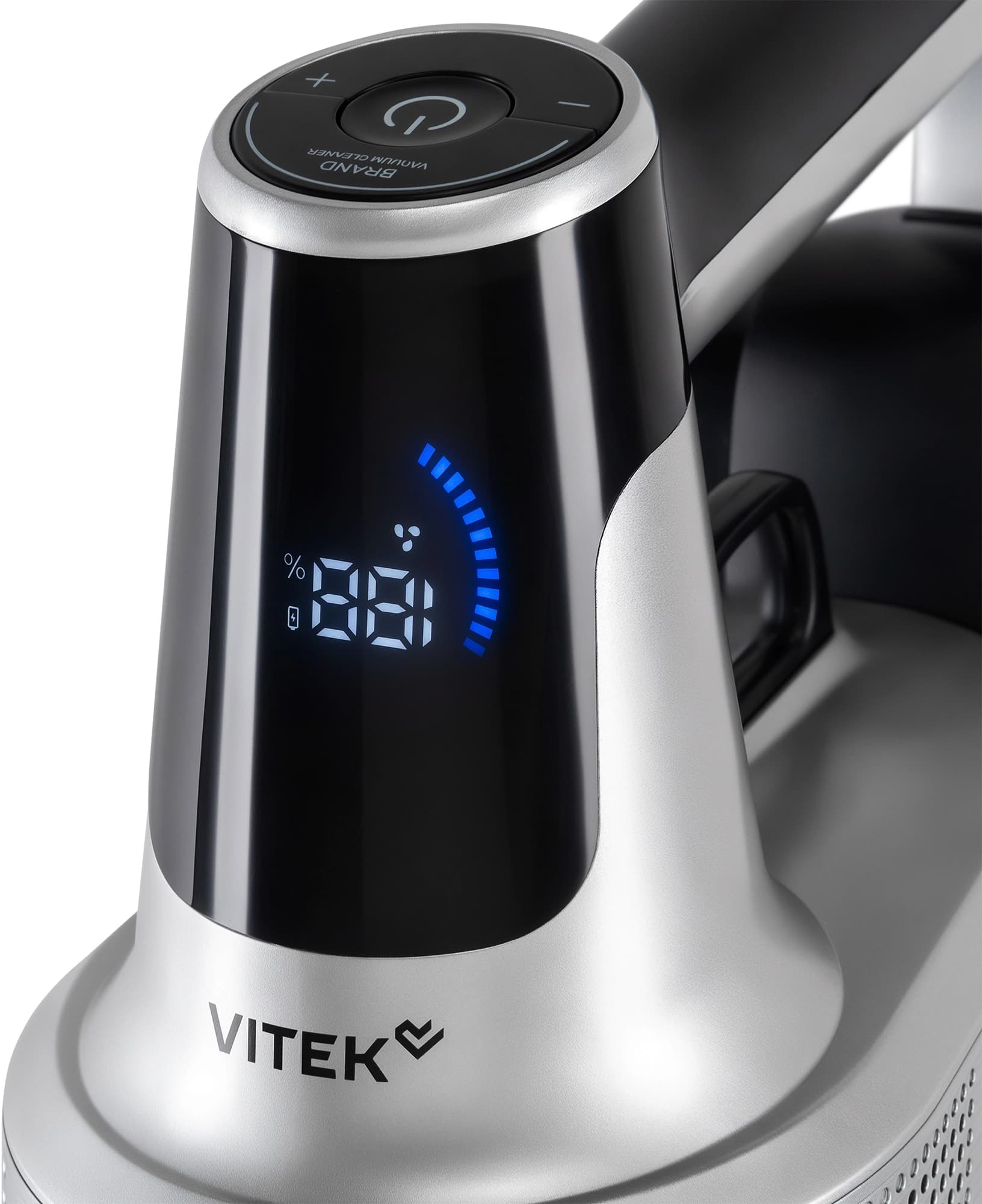 Пылесос Vitek VT-CLS01LIGHT 450Вт темно-серый/серебристый - фото 4