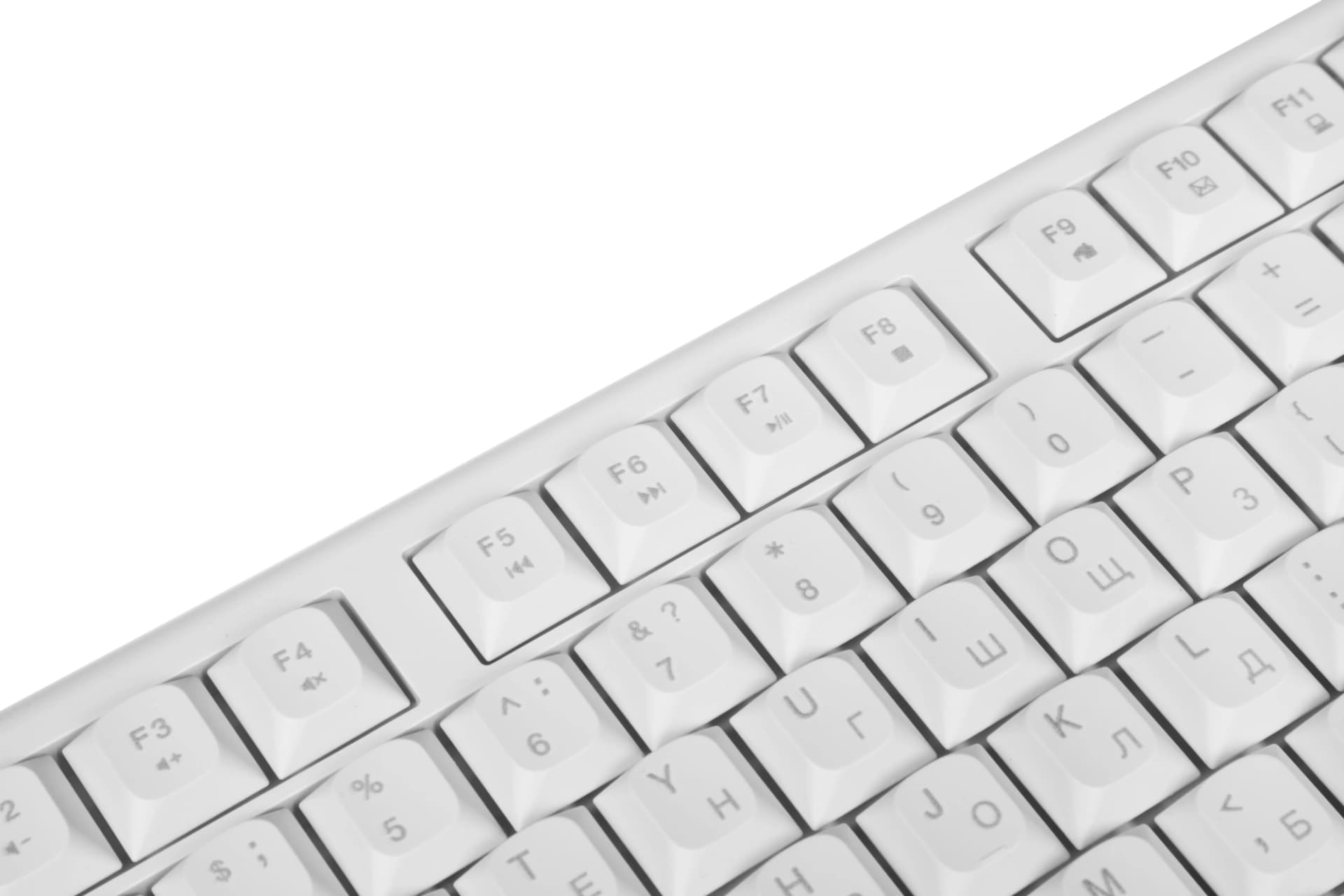 Клавиатура + мышь Acer OCC401 клав:белый мышь:белый USB беспроводная Multimedia (ZL.ACCCC.017) - фото 5