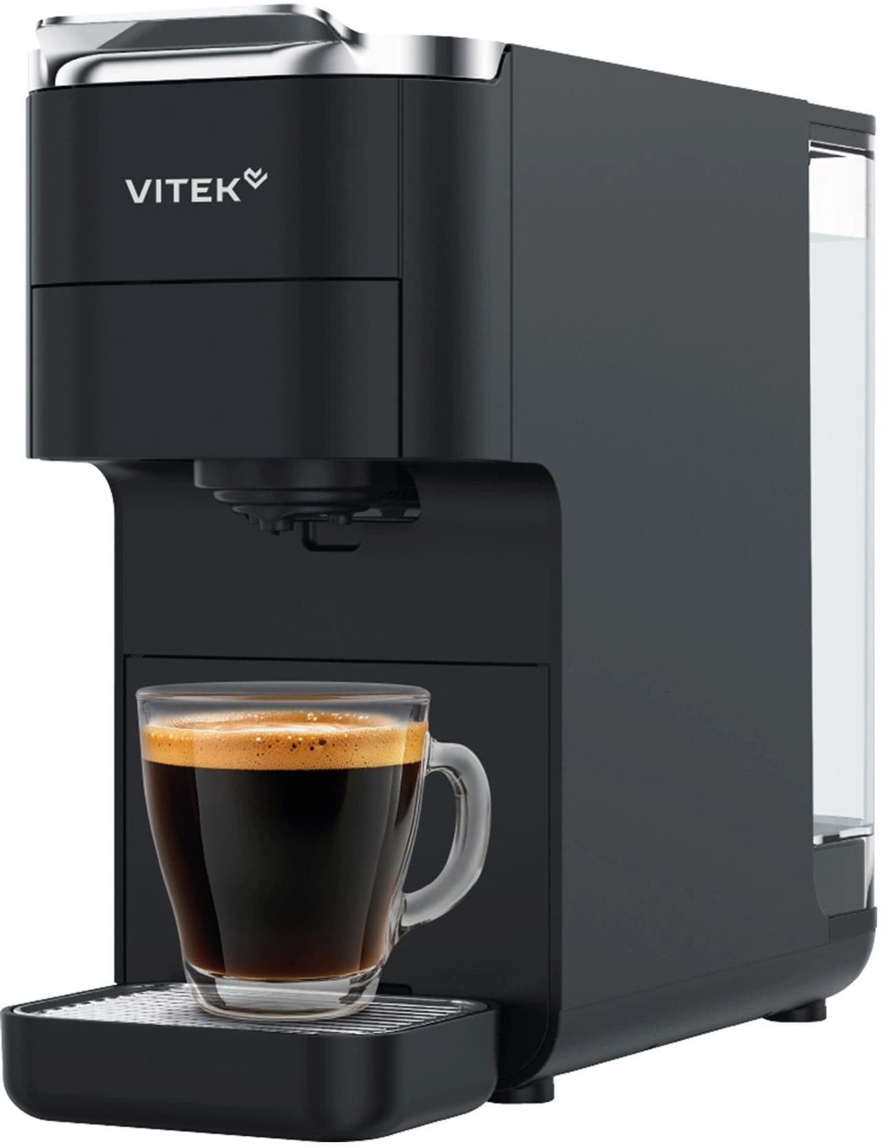 Кофемашина Vitek VT-CMC1600 1525Вт черный