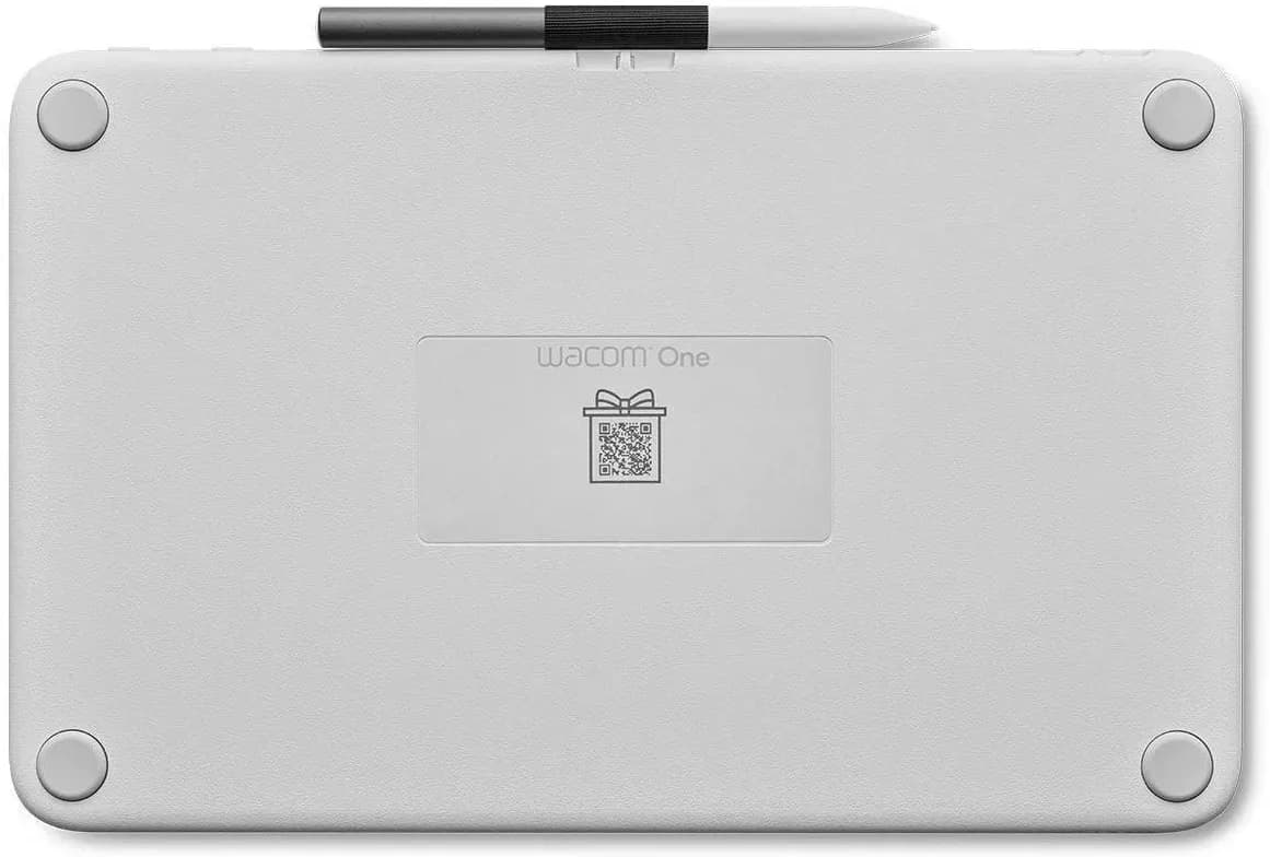 Графический планшет-монитор Wacom One 12 LED USB Type-C белый - фото 4
