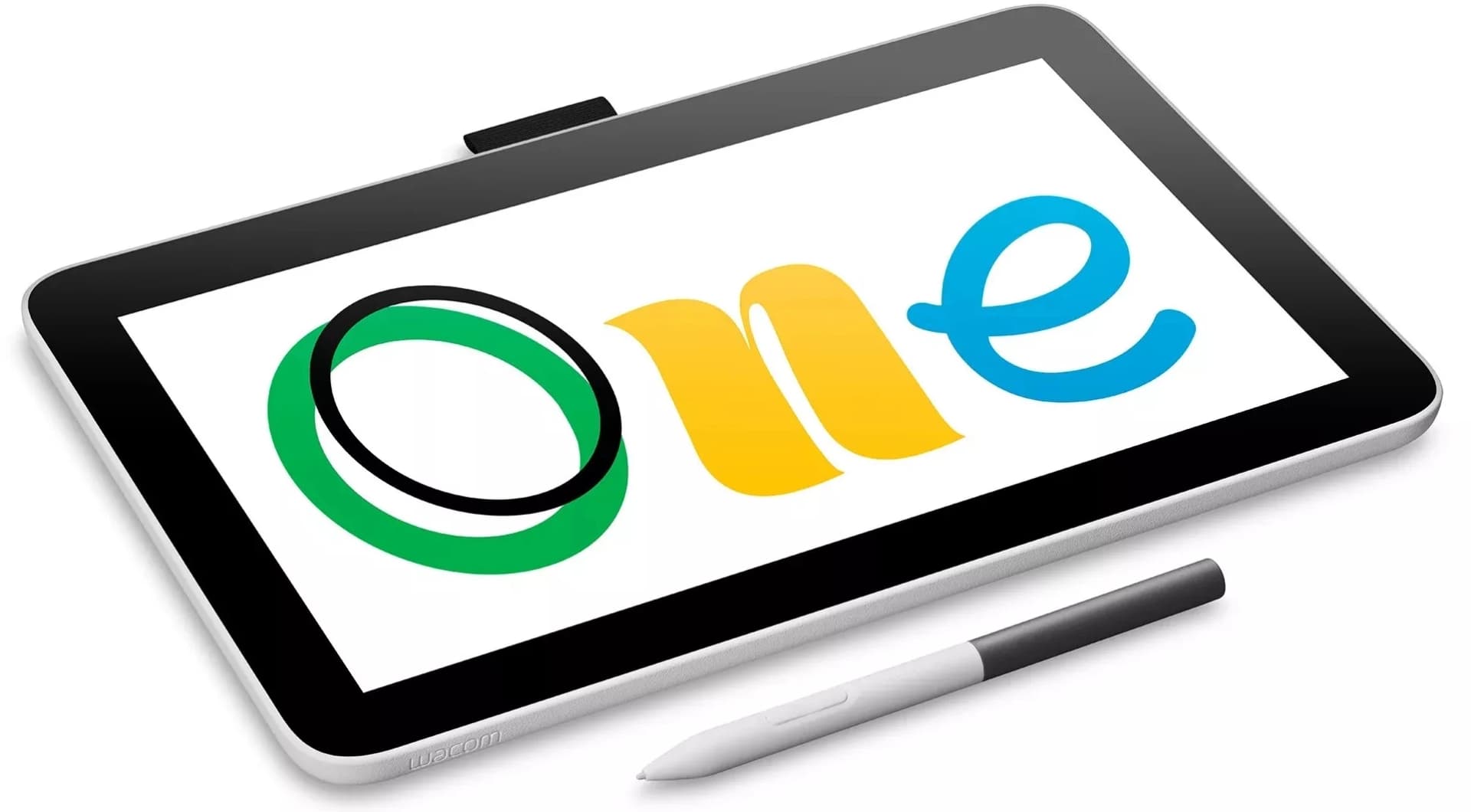 Графический планшет-монитор Wacom One 12 LED USB Type-C белый - фото 3