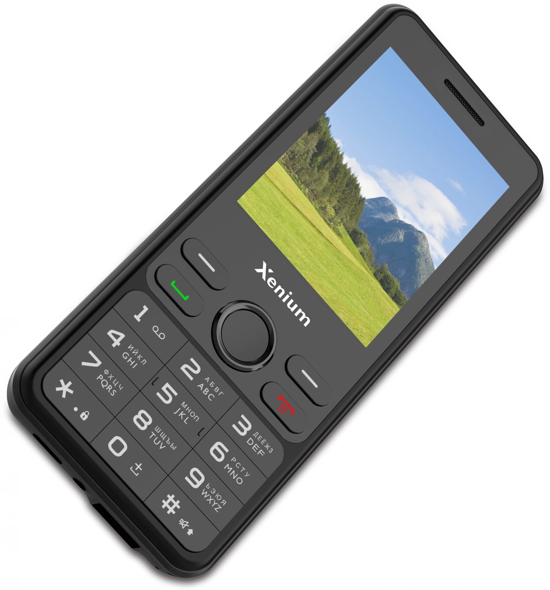 Мобильный телефон Xenium X280 черный моноблок 2Sim 2.8" 240x320 Nucleus 0.3Mpix GSM900/1800 MP3 FM microSD max32Gb - фото 3
