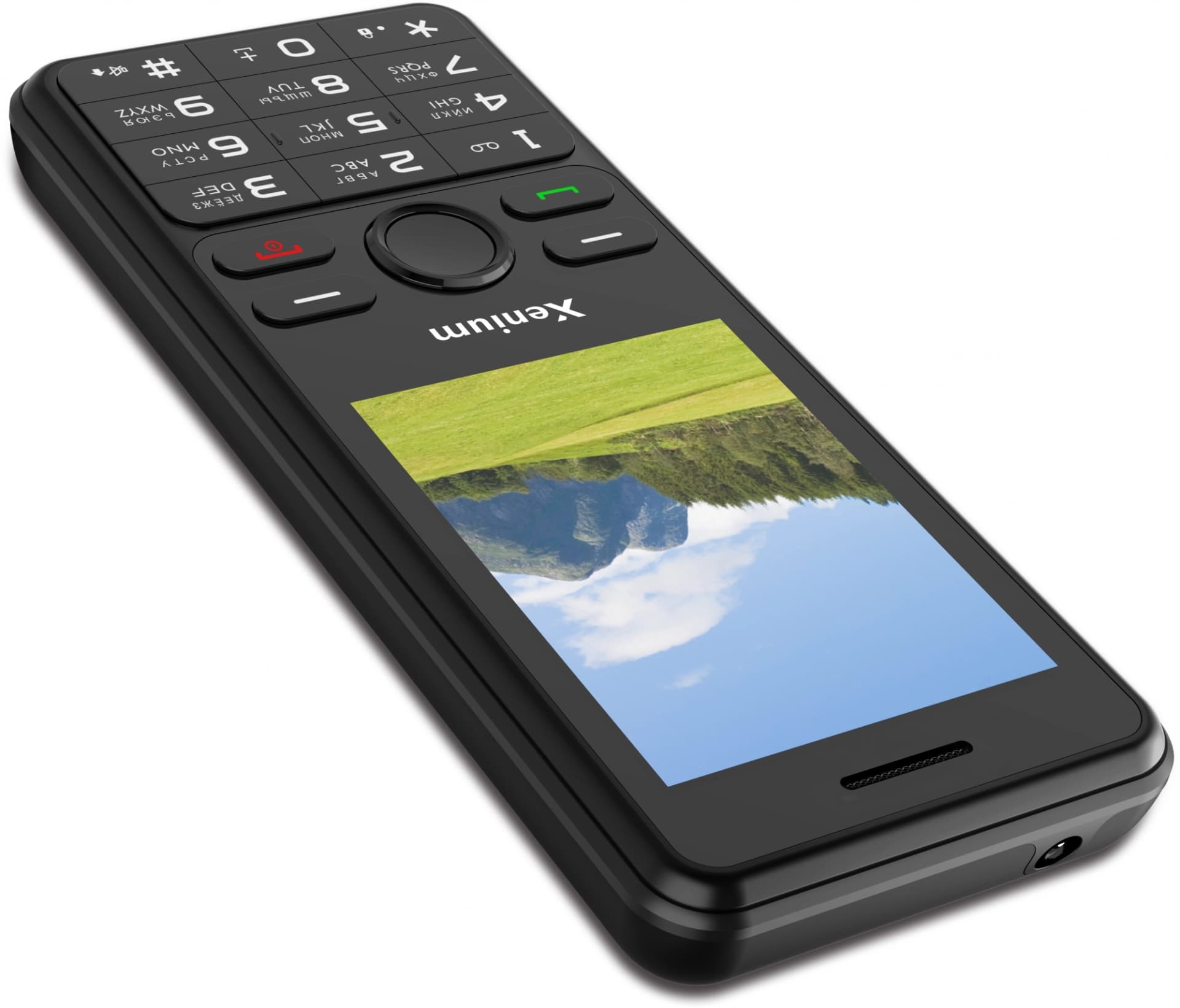 Мобильный телефон Xenium X280 черный моноблок 2Sim 2.8" 240x320 Nucleus 0.3Mpix GSM900/1800 MP3 FM microSD max32Gb - фото 4