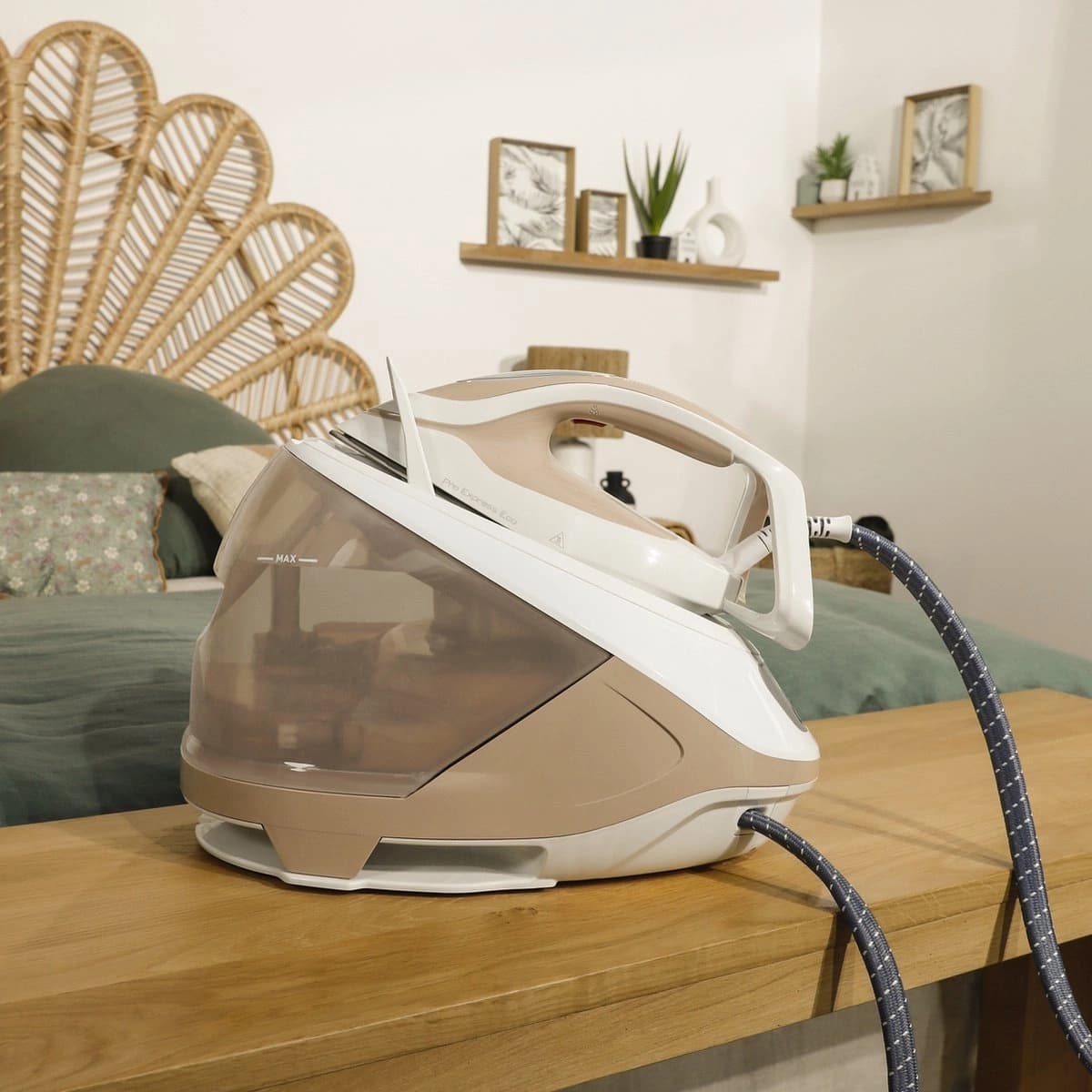 Парогенератор Tefal Pro Express Eco GV9E22E0 2200Вт коричневый/белый - фото 5