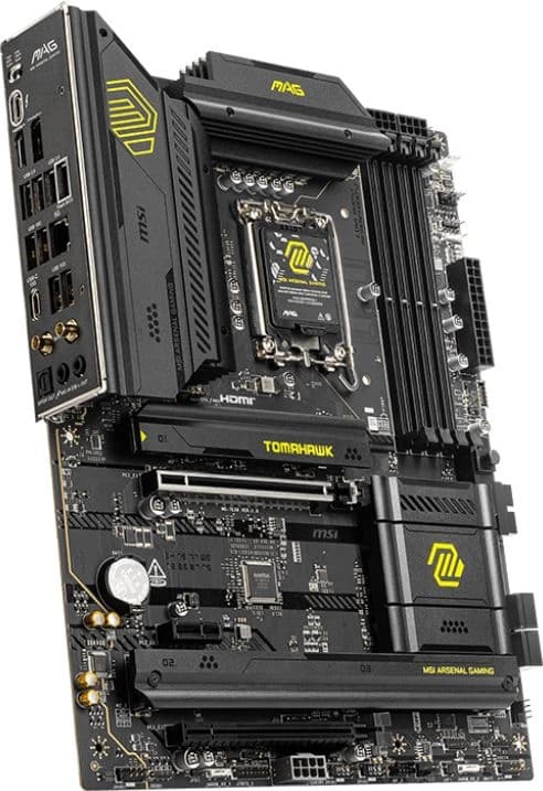 Материнская плата MSI MAG B860 TOMAHAWK WIFI Soc-1851 Intel B860 4xDDR5 ATX AC`97 8ch(7.1) 5Gigabit RAID+HDMI+DP - фото 3