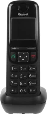 Трубка доп. Dect Gigaset AS690HX черный для AS690 - фото 2