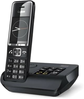 Р/Телефон Dect Gigaset Comfort 550A черный автооветчик АОН - фото 5