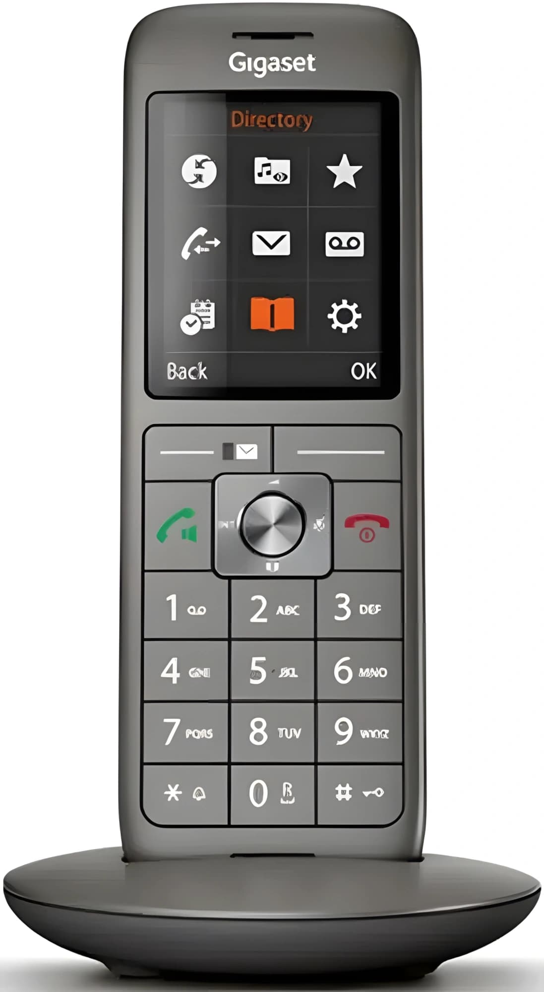 Трубка доп. Dect Gigaset CL660HX HSB RUS черный для CL660 - фото 3