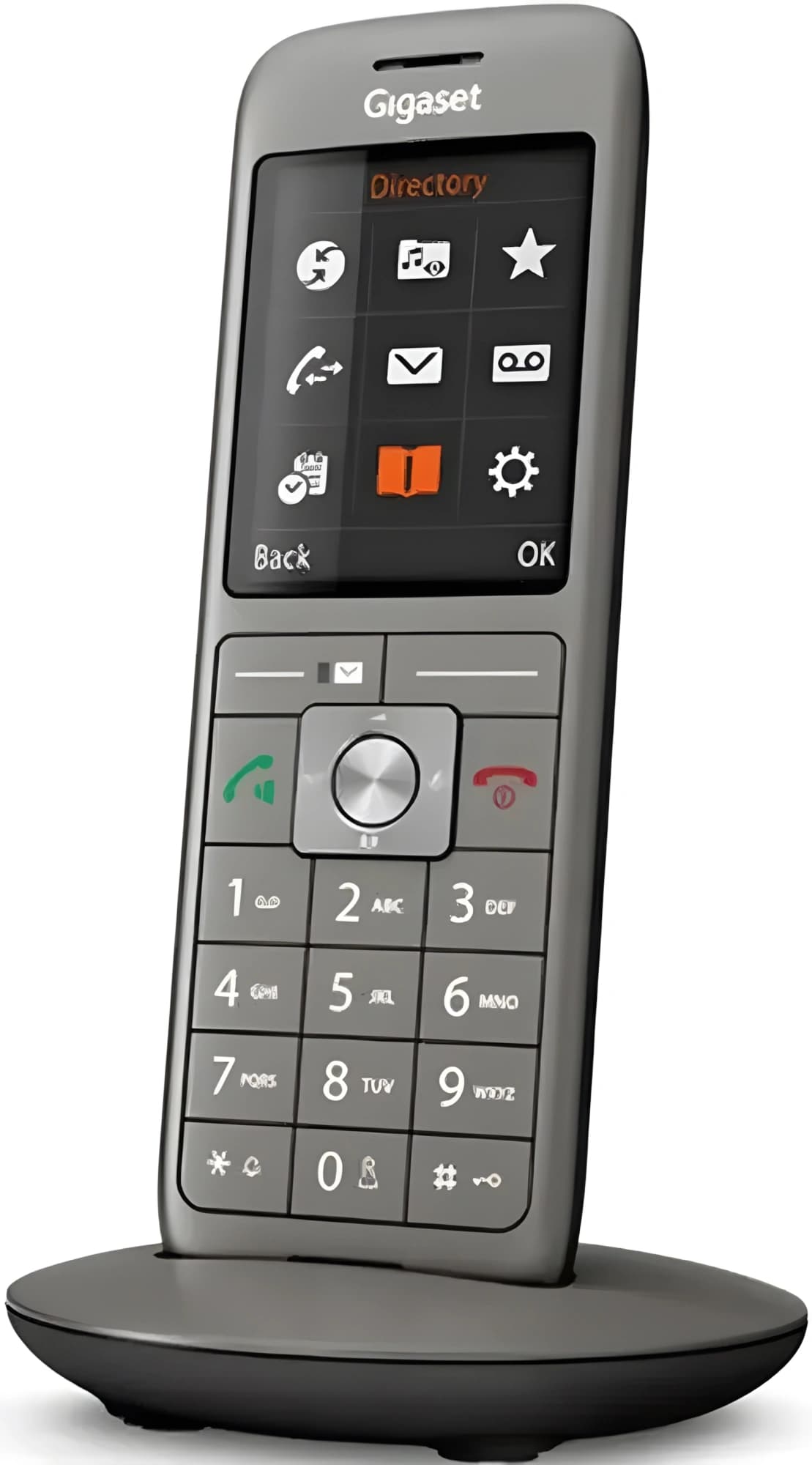Трубка доп. Dect Gigaset CL660HX HSB RUS черный для CL660 - фото 4