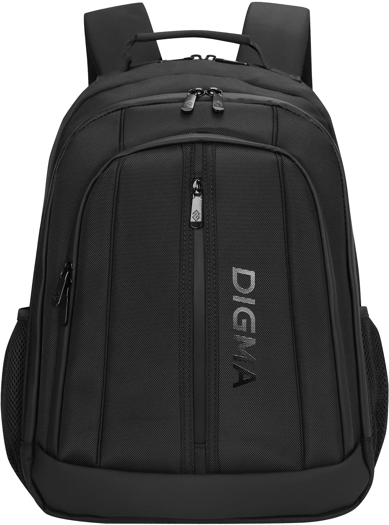 Рюкзак для ноутбука 15.6" Digma Stash S2 черный полиэстер (DGBP15S2BK)