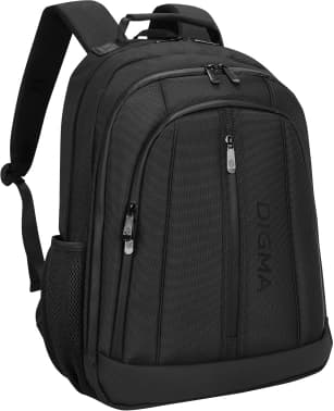 Рюкзак для ноутбука 15.6" Digma Stash S2 черный полиэстер (DGBP15S2BK) - фото 5