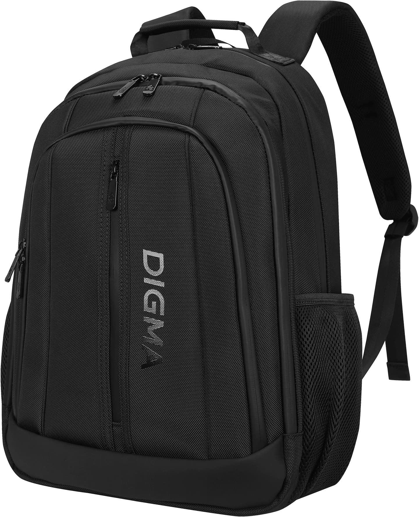 Рюкзак для ноутбука 15.6" Digma Stash S2 черный полиэстер (DGBP15S2BK) - фото 5