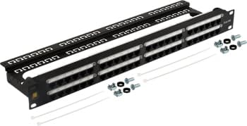 Патч-панель Lanmaster LAN-PPC48U6A 19" 1U 48xRJ45 кат.6A UTP - фото 2