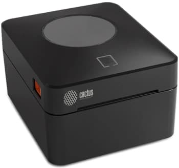 Термопринтер Cactus CS-TP-D410U 203dpi 160мм/с/USB для печ.этик. черный - фото 5