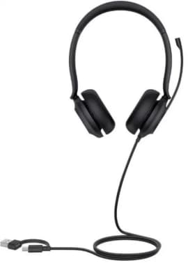 Гарнитура проводная Yealink UH35 Dual UC USB-C/A черный - фото 5