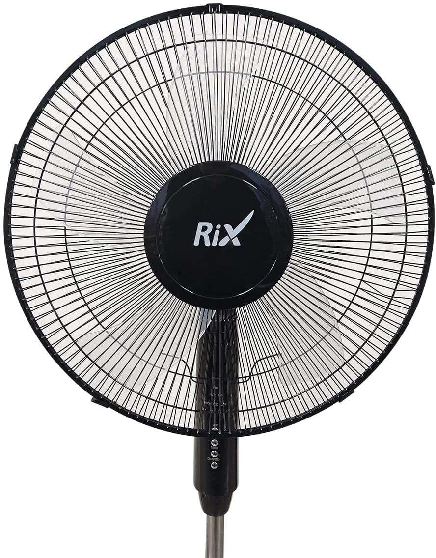 Вентилятор напольный RIX RSF-4500R 45Вт скоростей:3 ПДУ черный - фото 3