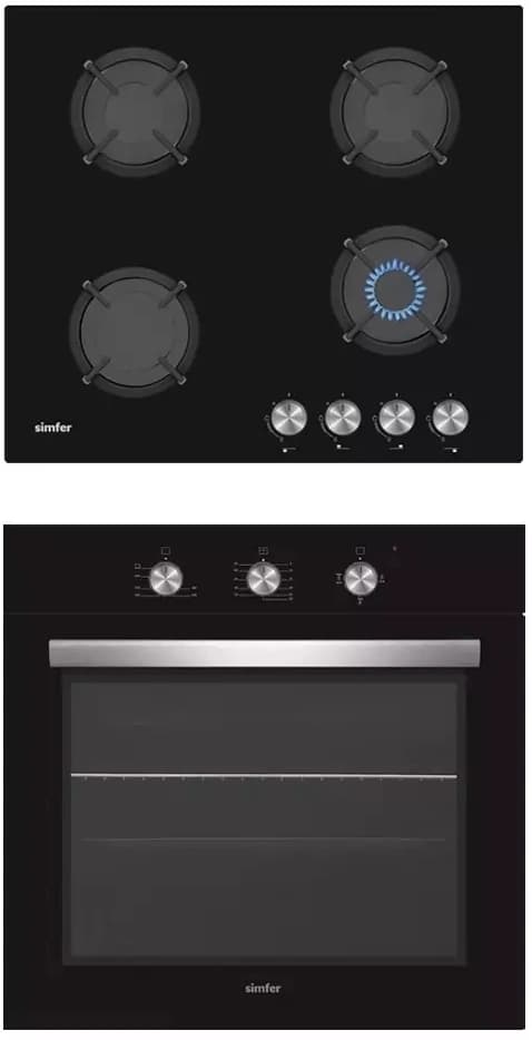Встраиваемый комплект Simfer S63B416 черный/черный