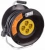Удлинитель силовой PROconnect PROFESSIONAL (11-7615) 3x2.5кв.мм 4розет. 50м ПВС 16A катушка черный - фото 3