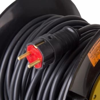 Удлинитель силовой PROconnect PROFESSIONAL (11-7615) 3x2.5кв.мм 4розет. 50м ПВС 16A катушка черный - фото 5
