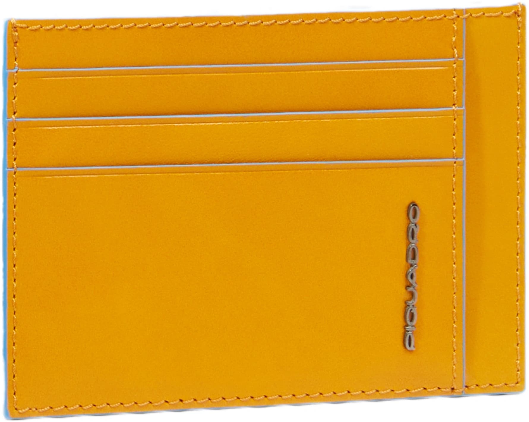 Чехол для кредитных карт Piquadro Blue Square PP2762B2R/G шафрановый натур.кожа - фото 4