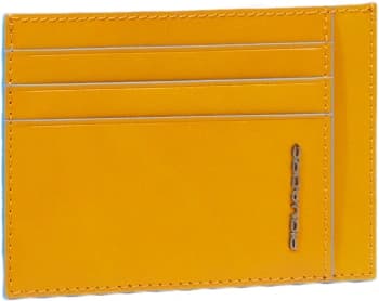 Чехол для кредитных карт Piquadro Blue Square PP2762B2R/G шафрановый натур.кожа - фото 5